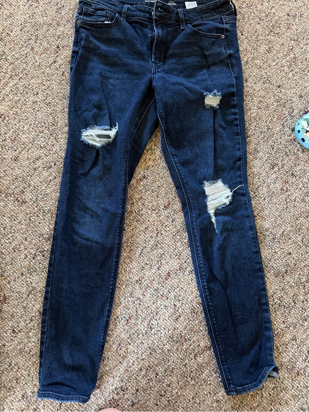 Old Navy Mid Rise Super Skinny Rockstar Jeans